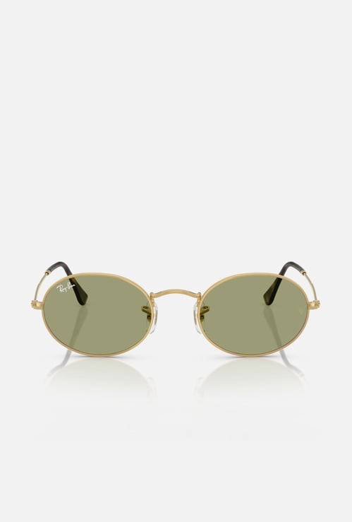 RAY-BAN UV Protected Oval Sunglasses - 0RB3547-001-4E-51