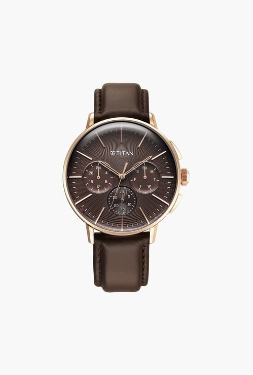 TITAN Light Leathers VII Multifunction Watch - 90200WL01