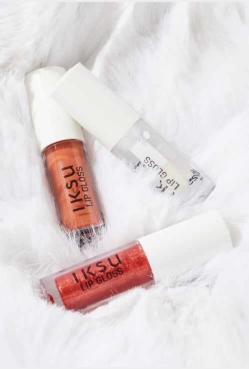 IKSU Smooth Talk Glam Up Mini Lip Gloss Combo - 1.6ml each