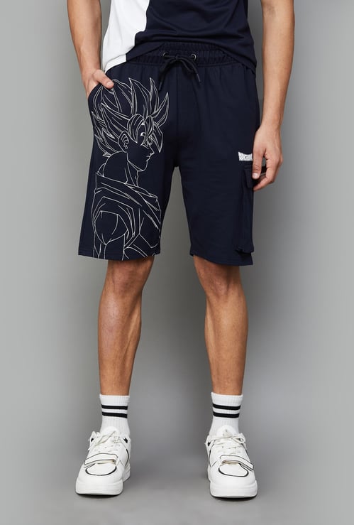 FREE AUTHORITY Dragon Ball Z Printed Shorts