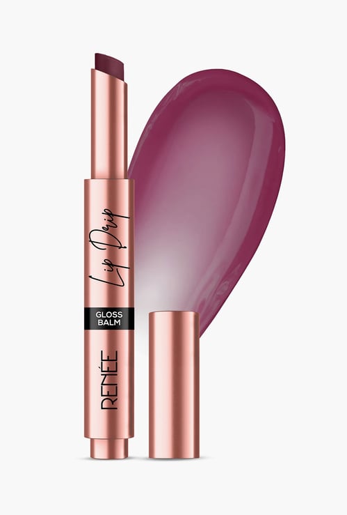 RENEE Lip Drip Gloss Balm - 01 Plum Royale - 2.3g