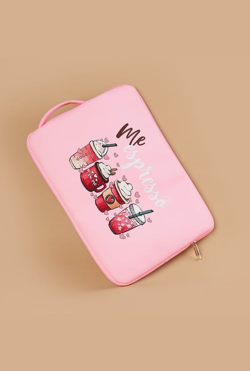 FAME FOREVER Graphic Print Laptop Sleeve