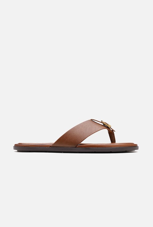 U.S. POLO ASSN. Metal Accent Flip-Flops