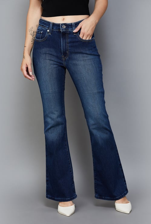 LEVI'S Washed Bootcut Jeans