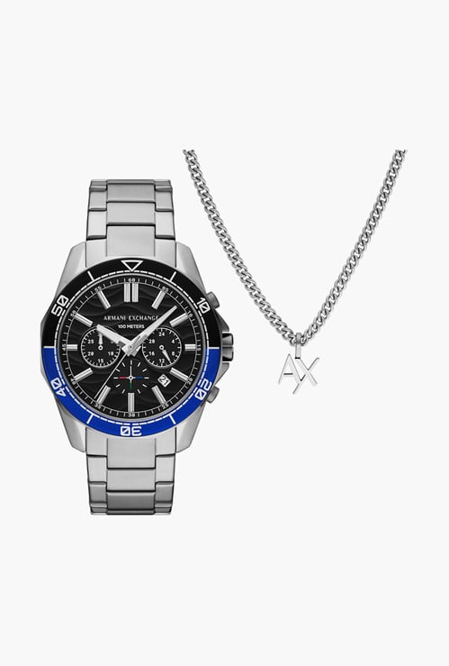 ARMANI EXCHANGE Spencer Chronograph Watch Set - AX7166SET