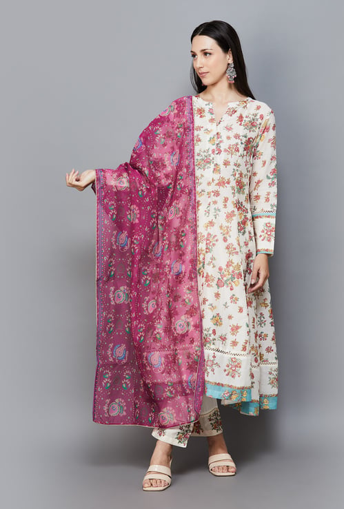 W Printed Dupatta