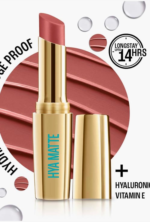 LAKME 9to5 Hya Matte Lipstick - Boss Lady Brown - 3.6g