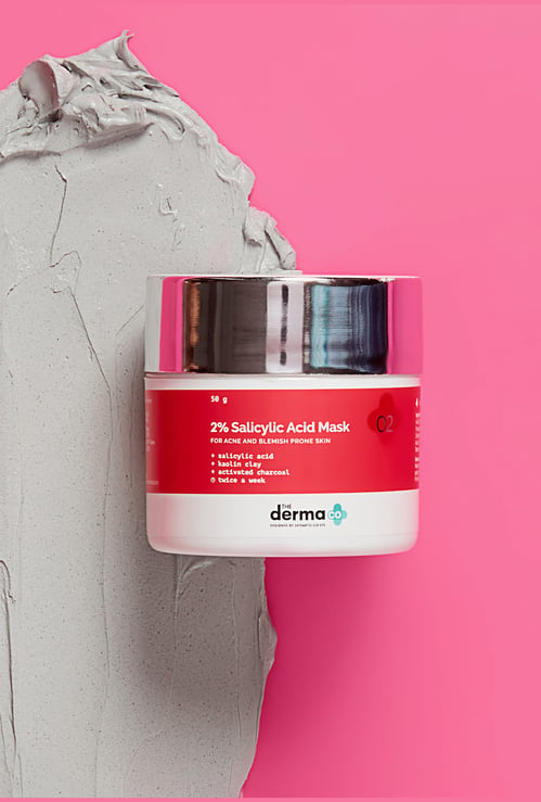 THE DERMA CO 2 Percent Salicylic Acid Mask - 50g
