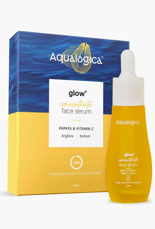AQUALOGICA Glow And Concentrate Face Serum - 30ml