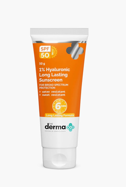 THE DERMA CO 1 Percent Hyaluronic Long Lasting Sunscreen - 50g