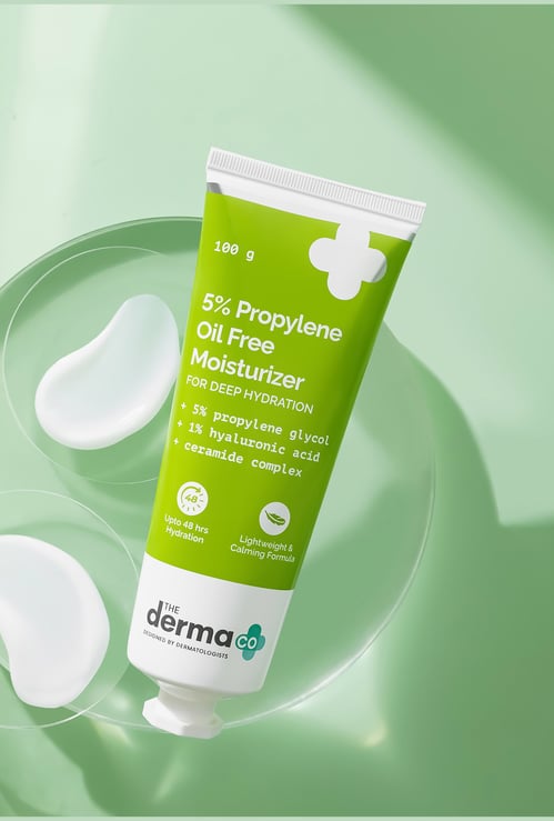 THE DERMA CO 5 Percent Propylene Oil Free Moisturizer - 100g