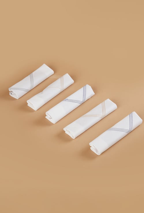 CODE Checked Handkerchiefs - Pack of 5