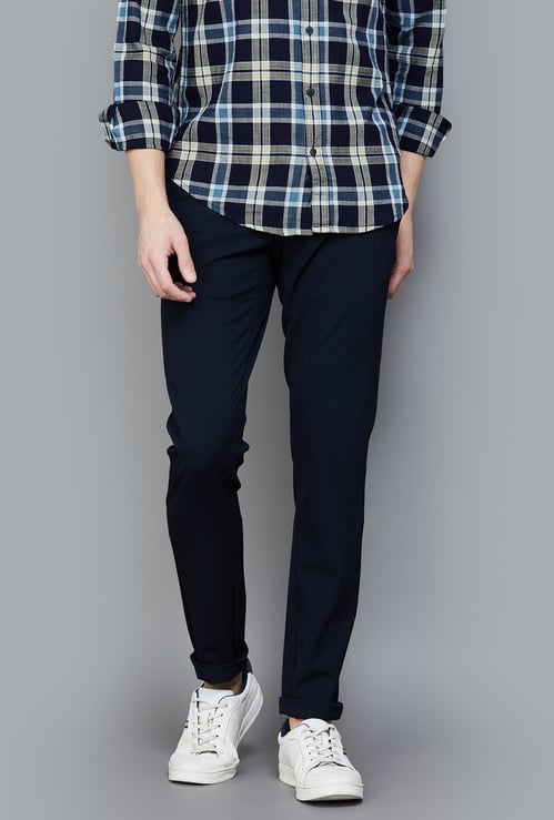 US POLO ASSN Solid Austin Trousers (Slim)