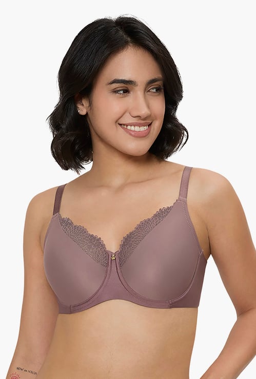 TRIUMPH Lace Trim Non-Padded Non-Wired T-shirt Bra