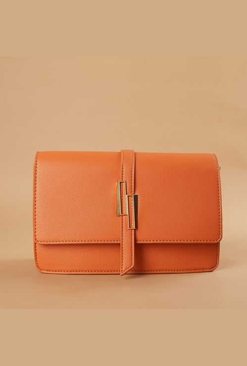GINGER Sling Bag with Woven Strap