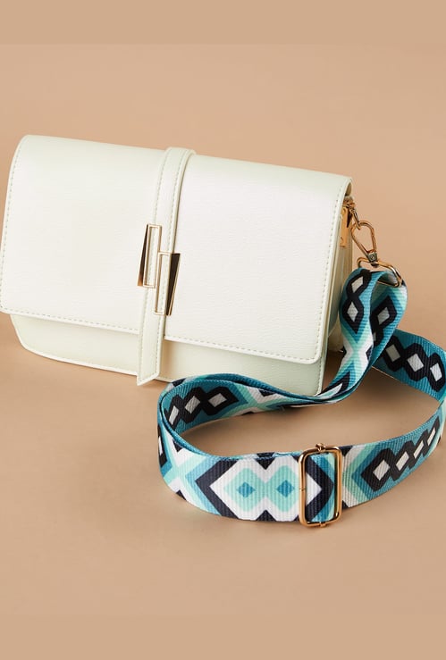 GINGER Sling Bag with Woven Strap