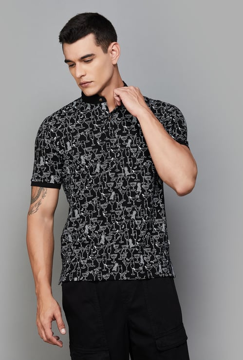 FAHRENHEIT Printed T-shirt