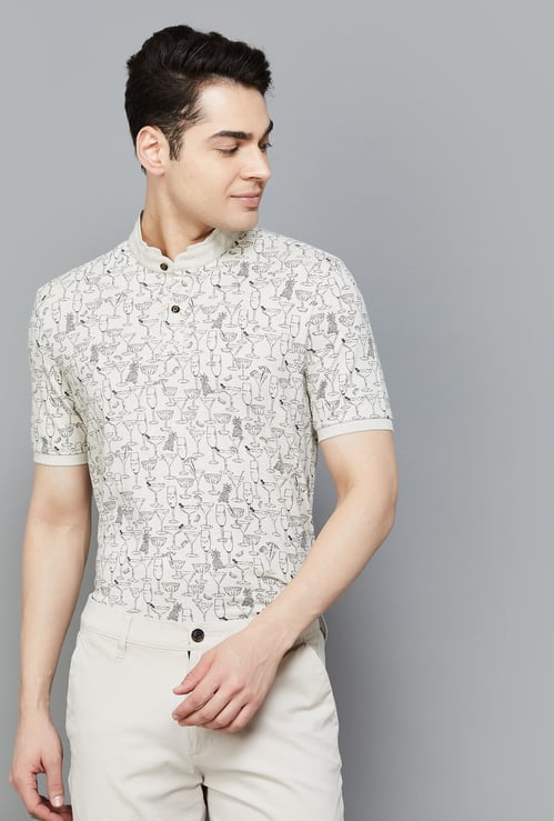 FAHRENHEIT Printed T-shirt