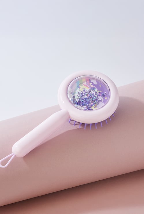 FAME FOREVER Unicorn Flat Hair Brush