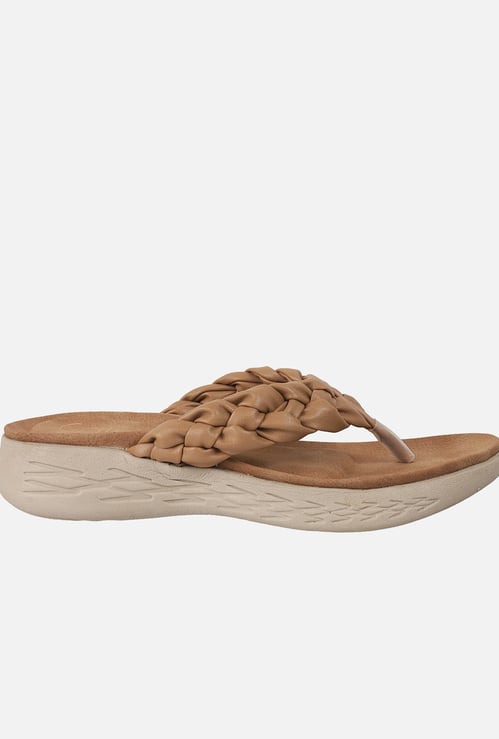 CATWALK Braided Strap Wedges