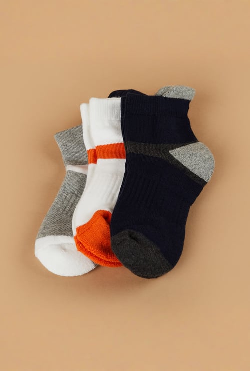 FAME FOREVER Colourblock Socks - Pack of 3