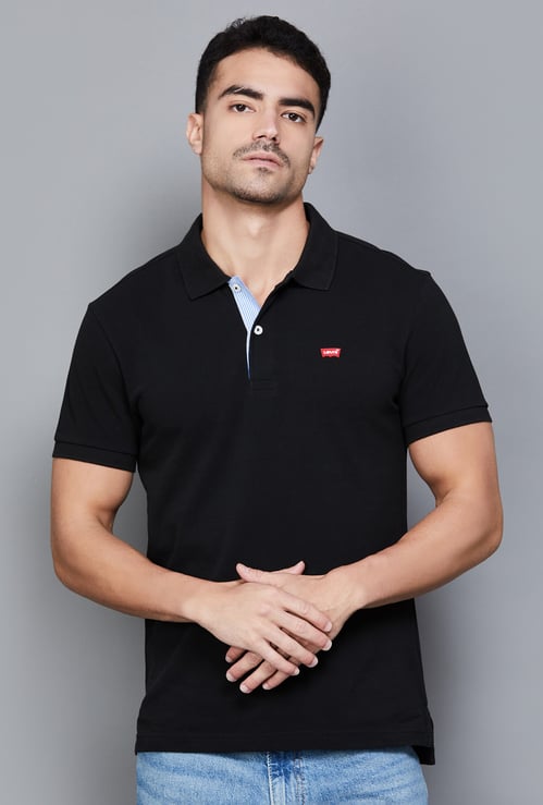 LEVI'S Solid Polo T-shirt