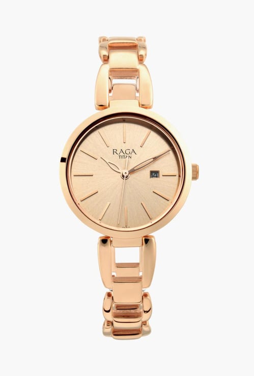 TITAN Raga Viva Analog Bracelet Strap Watch - NT2642WM01