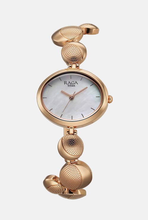 TITAN Raga Power Pearls Analog Watch - NT2721WM01F