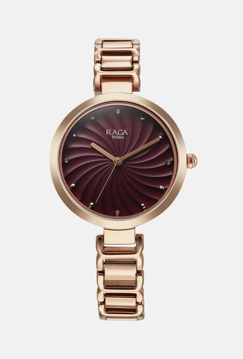 TITAN Raga Memoirs Embellished Analog Watch - NT2752WM01