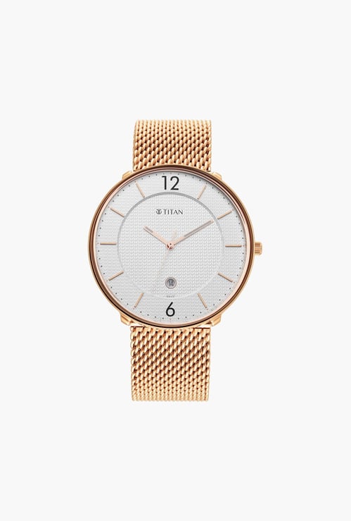 TITAN Analog Watch with Mesh Strap - NT1849WM01