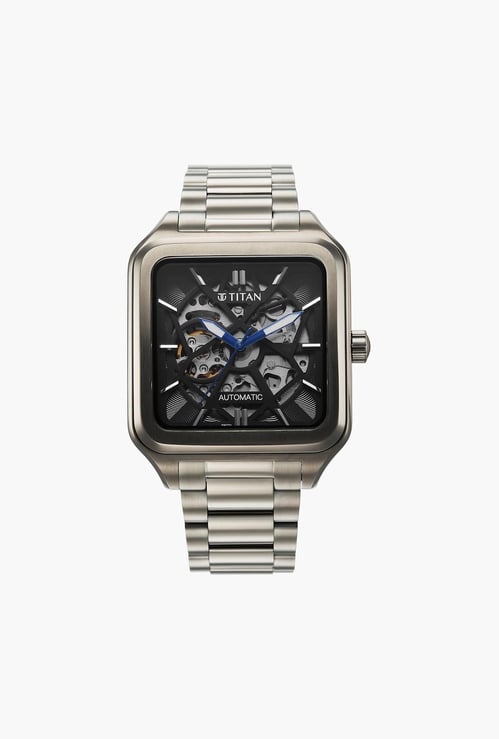 TITAN Automatic Watch with Stainless Steel Strap - NT90162QM01