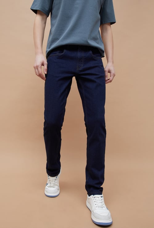 FORCA Solid Slim Tapered Jeans