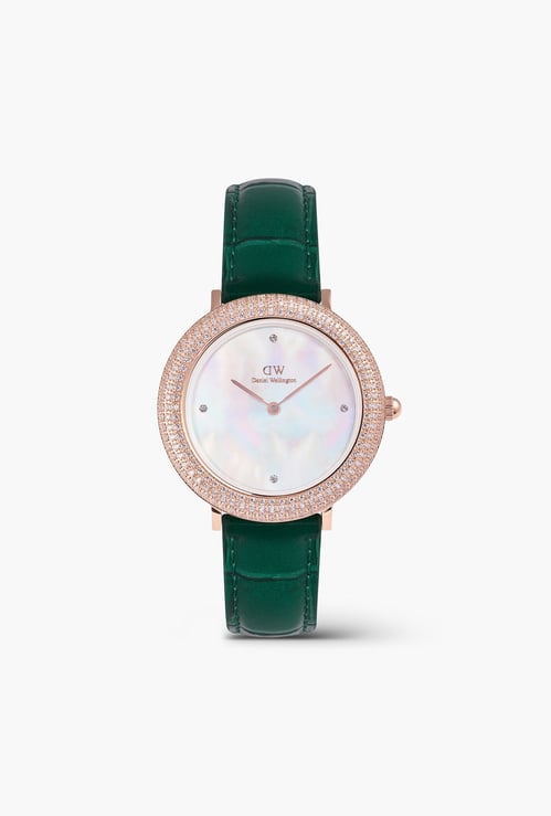 DANIEL WELLINGTON Crystalline Mother of Pearl Analog Watch - DW00100826K