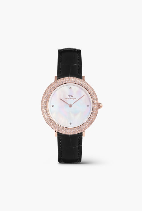 DANIEL WELLINGTON Crystalline Mother of Pearl Analog Watch - DW00100827K