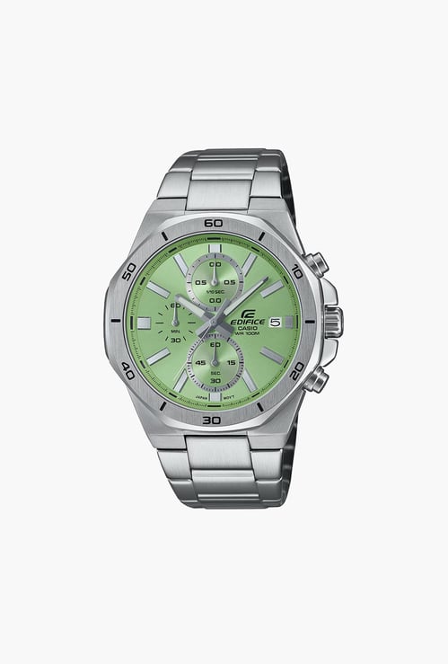 CASIO Edifice Stainless Steel Chronograph Watch - ED637