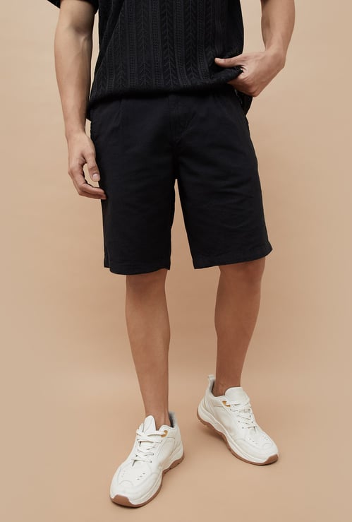 FAME FOREVER Solid Shorts