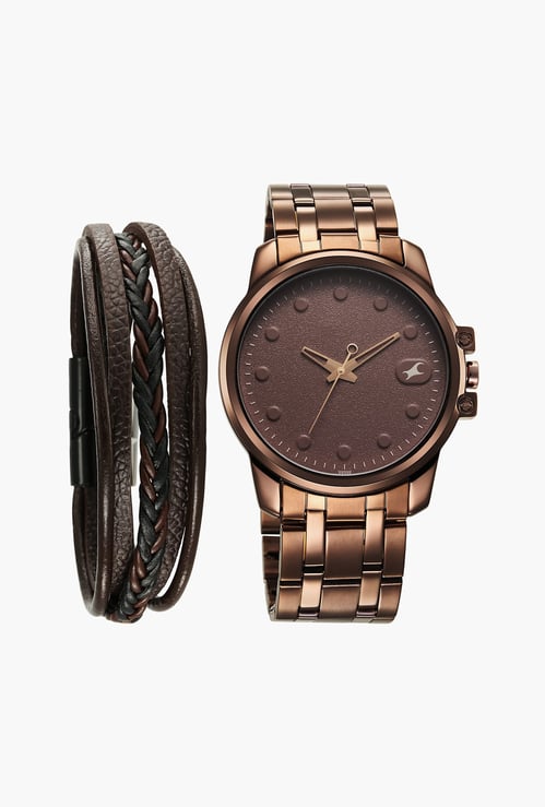 FASTRACK Pulse Analog Watch with Bracelet - NT3314QM02F