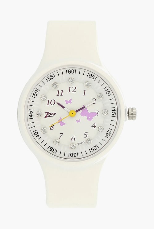 ZOOP Unisex Butterfly Analog Watch-NTC4038PP02W