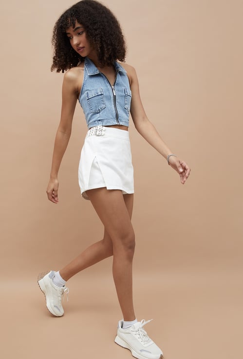 GINGER Solid Skort