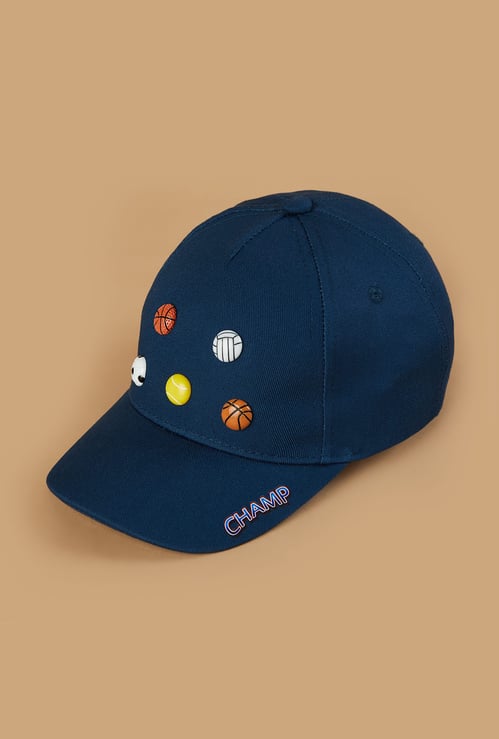 FAME FOREVER Applique Baseball Cap