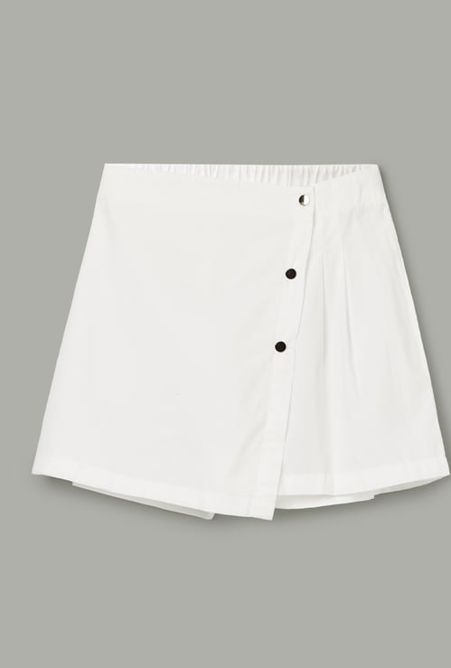 PEPPERMINT Girls Solid Skorts