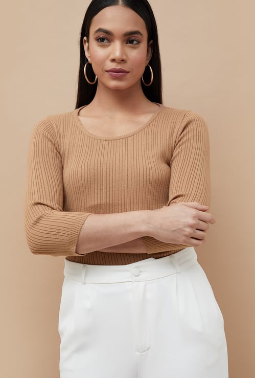 CODE CLASSIC Rib Knit Top