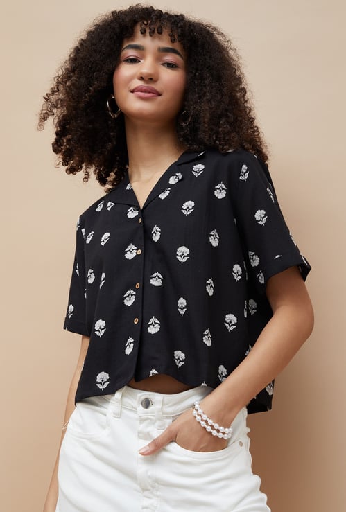 COLOUR ME Floral Print Shirt