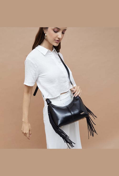 GINGER Sling Bag with Fringes