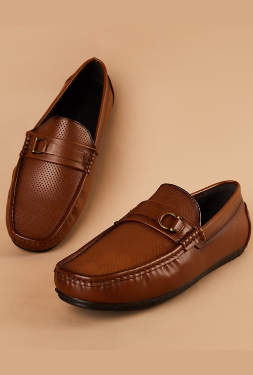 CODE Perforated Bit Loafers