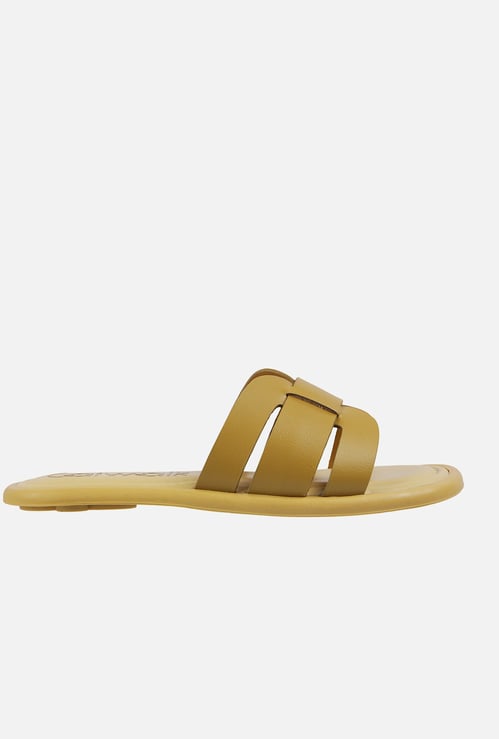 CATWALK Solid Flat Sandals
