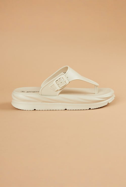 GINGER Solid Platform Sandals
