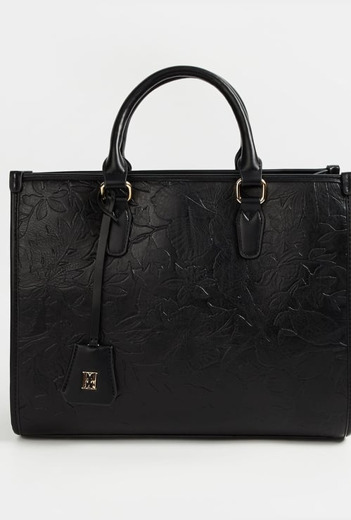 ELLE Patterned Handheld Bag