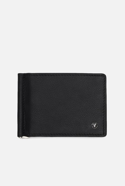VAN HEUSEN Leather Bi-Fold Wallet with Money Clip
