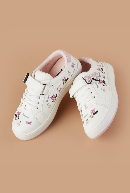 FAME FOREVER Girls Minnie Mouse Printed Shoes